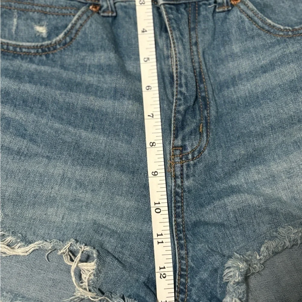 Rewash Brand Denim Shorts High Rise Distressed Button Fly Shorts,‎ 11/30 ALTERED - Picture 5 of 5